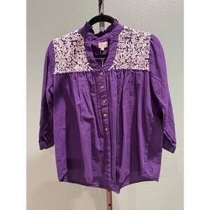 NEW LAYERZ CLOTHING women's the jane top in purple